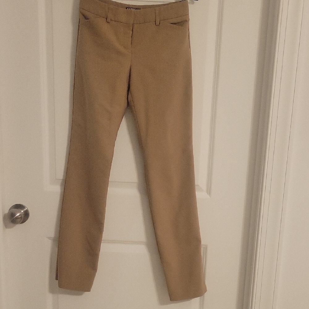 Express Editor Dark Tan Pants